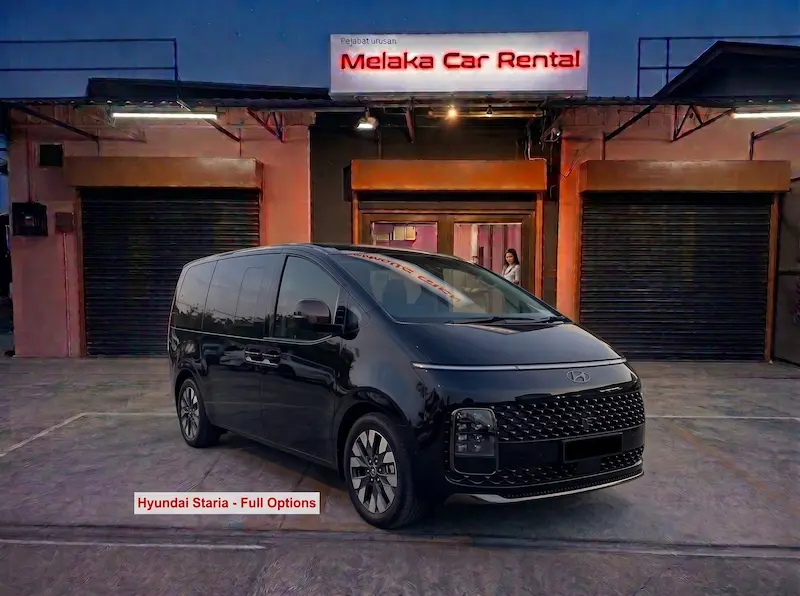 Hyundai Staria sewa Melaka